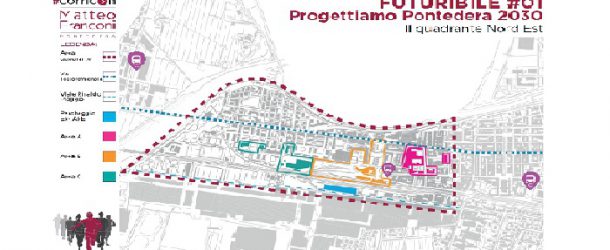 Riorganizzazione del quartiere della stazione a Pontedera. Matteo Franconi ha illustrato le proposte e gli strumenti per attuarle