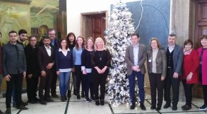 Ricevuti in Comune i docenti turchi ed irlandesi a Pontedera per un progetto di scambio culturale