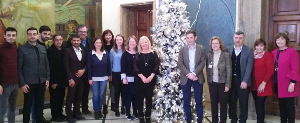 Ricevuti in Comune i docenti turchi ed irlandesi a Pontedera per un progetto di scambio culturale