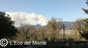 Ancora fiamme sul Monte Pisano