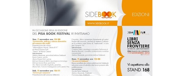 PISA BOOK FESTIVAL 2014: LE EDIZIONI SIDEBOOK PRESENTI ALLO STAND 168 PRESENTANO “I SOGNI POSSIBILI”.