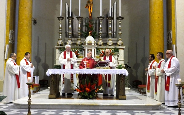La celebrazione della memoria del compatrono di Ponsacco San Costanzo nella Pieve di San Giovanni Evangelista