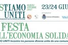 FESTA DELLA RETE DI ECONOMIA SOLIDALE DELLA VALDERA. PONTEDERA 23-24 GIUGNO 2017