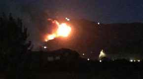 Catastrofe sul Serra, sta bruciando tutto il monte !