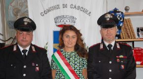 Encomio del sindaco Ceccardi ai carabinieri Bellomo e Di Iuorio della stazione di Navacchio
